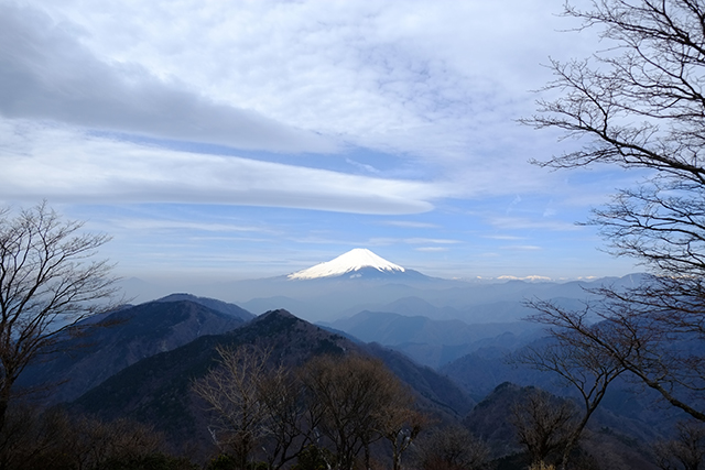 鍋割山からの富士山