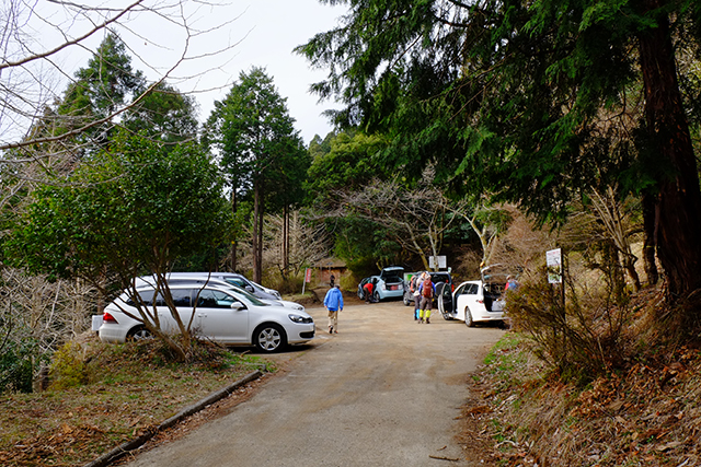 表丹沢県民の森駐車場