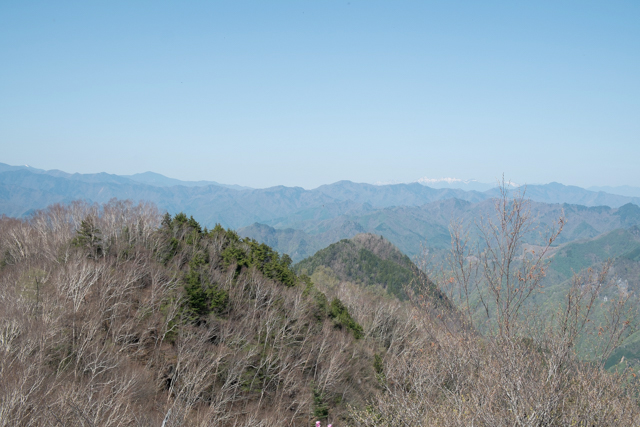 両神山山頂からの景色
