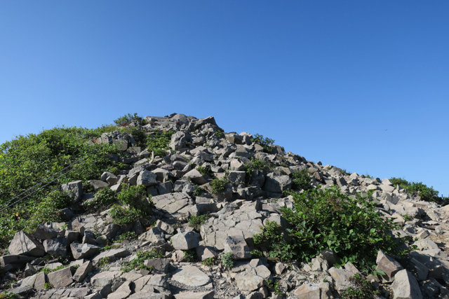 八方台登山口からの登山道