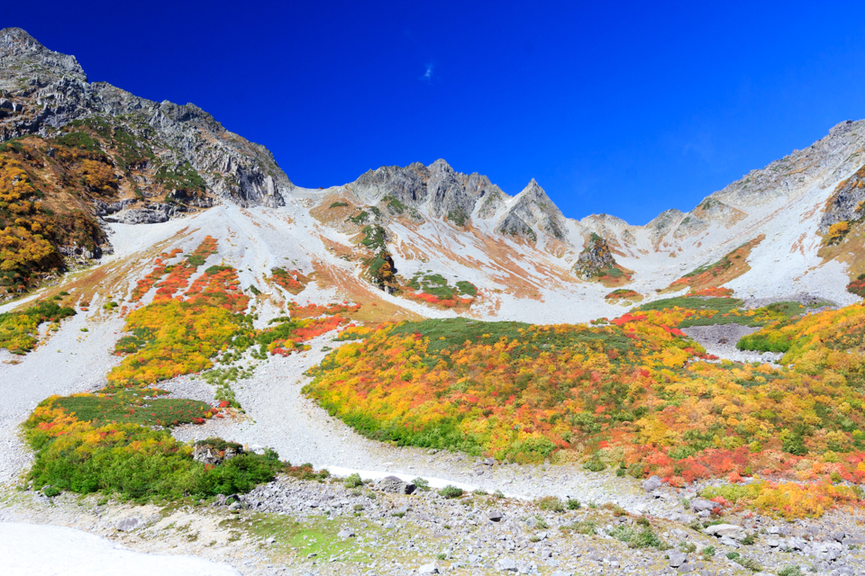 涸沢の紅葉