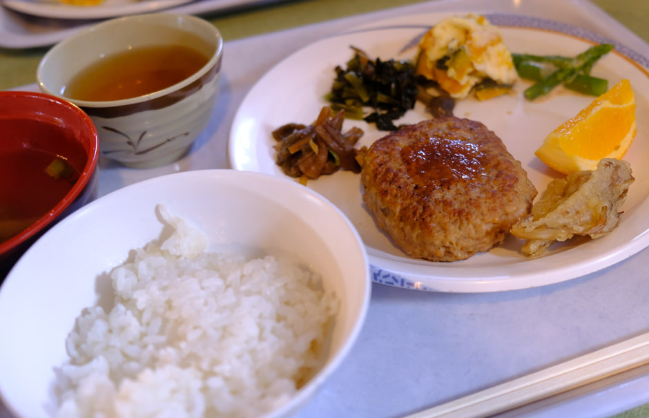 白馬山荘の夕食